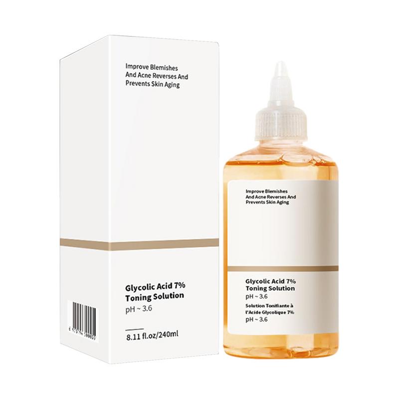 Aha Bha Exfoliant - Acide glycolique 7% pour éliminer l'acné,