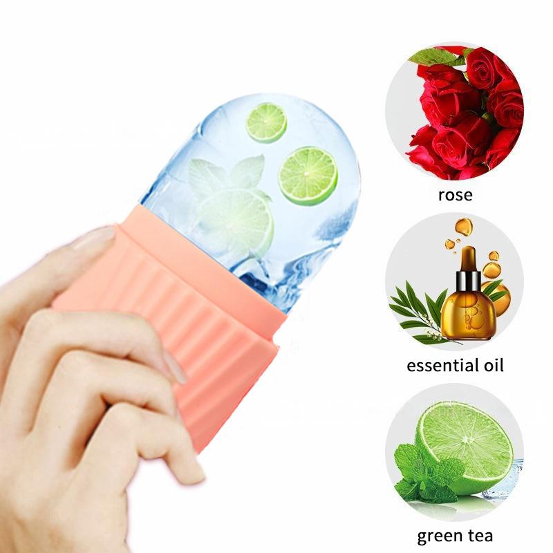 Skincare Scora - Moule à glaçons en silicone, rouleau