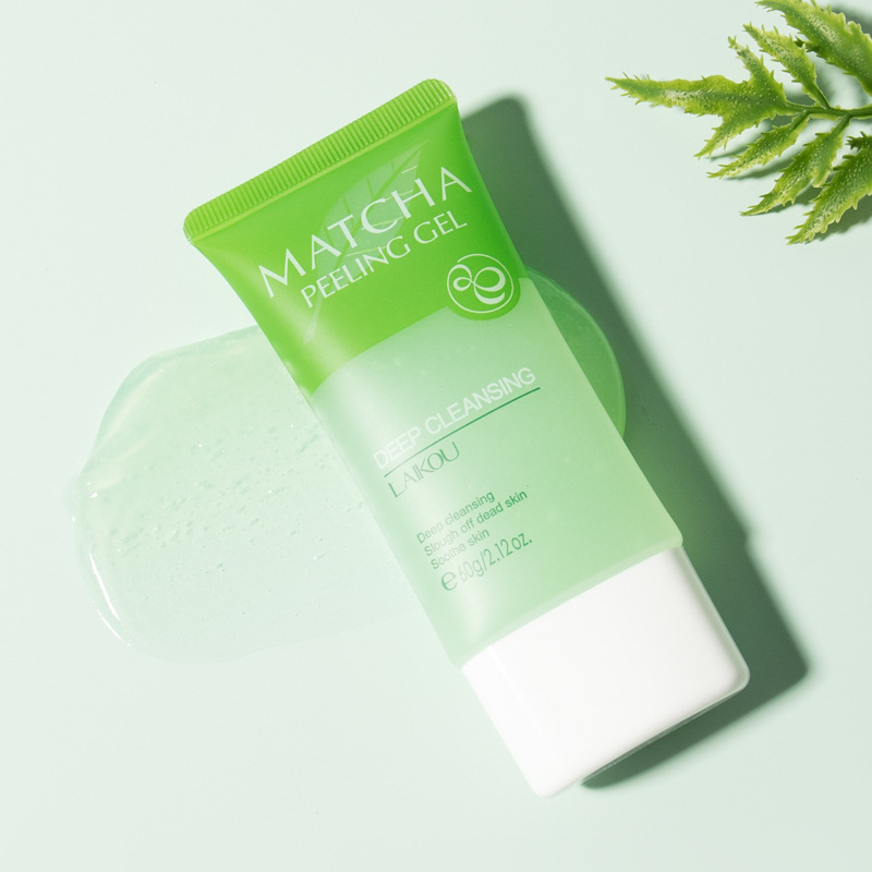 Aha Bha Exfoliant - LAIKOU Matcha exfoliant Peeling Gel gommage