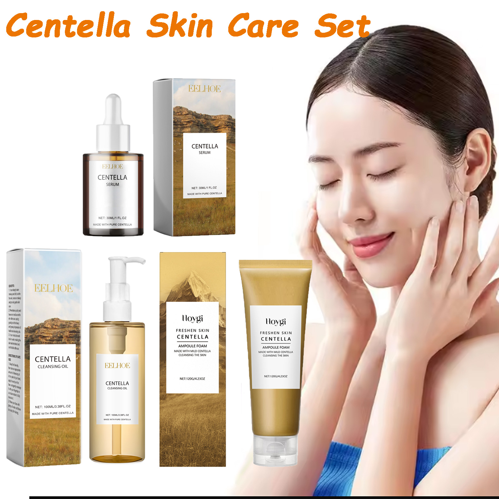Centella ensemble de soins de  - Skincare Glow Glowing avis et prix