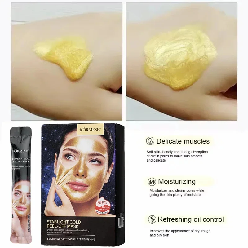 Masque Peel-Off Or 24K – Élimi - Skincare Oil Control avis et prix