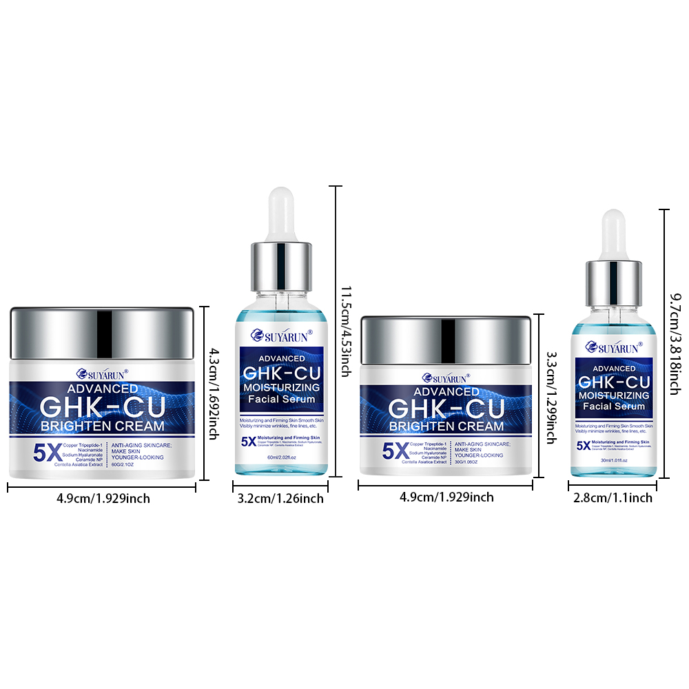 Crème et sérum SUYARUN GHK-CU  - Skincare Oil Control avis et prix