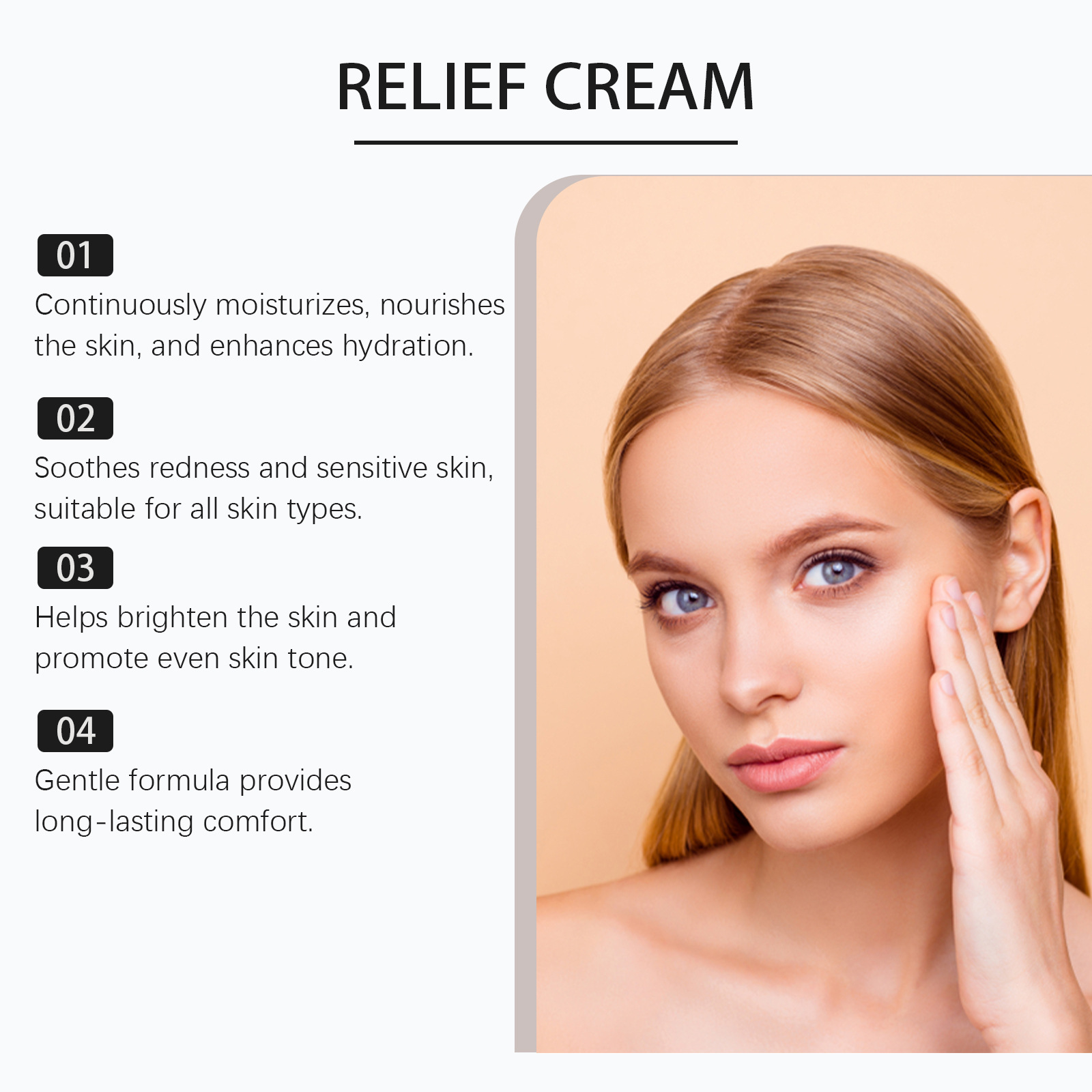 Crème de soulagement hydratant - Skincare Glow Glowing avis et prix