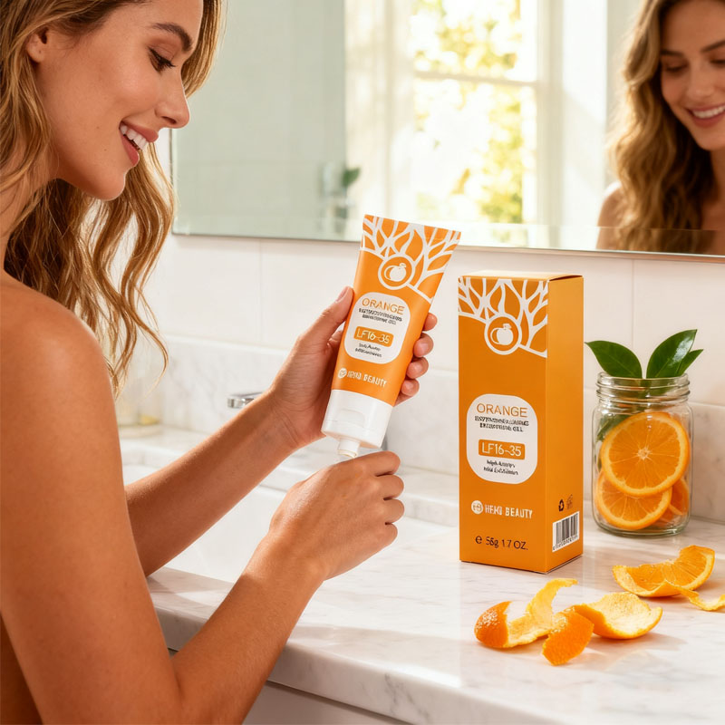 Gel exfoliant enzymes d'orange - Aha Bha Exfoliant avis et prix
