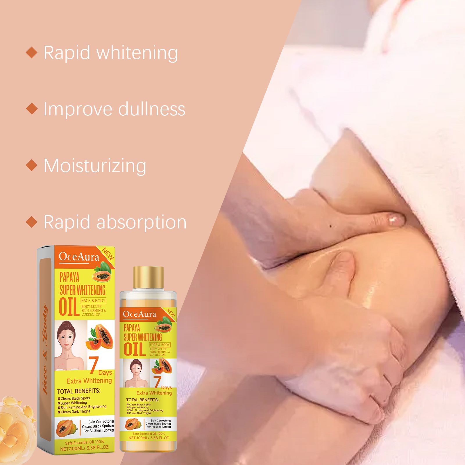 Huile corporelle blanchissante - Aha Bha Exfoliant avis et prix